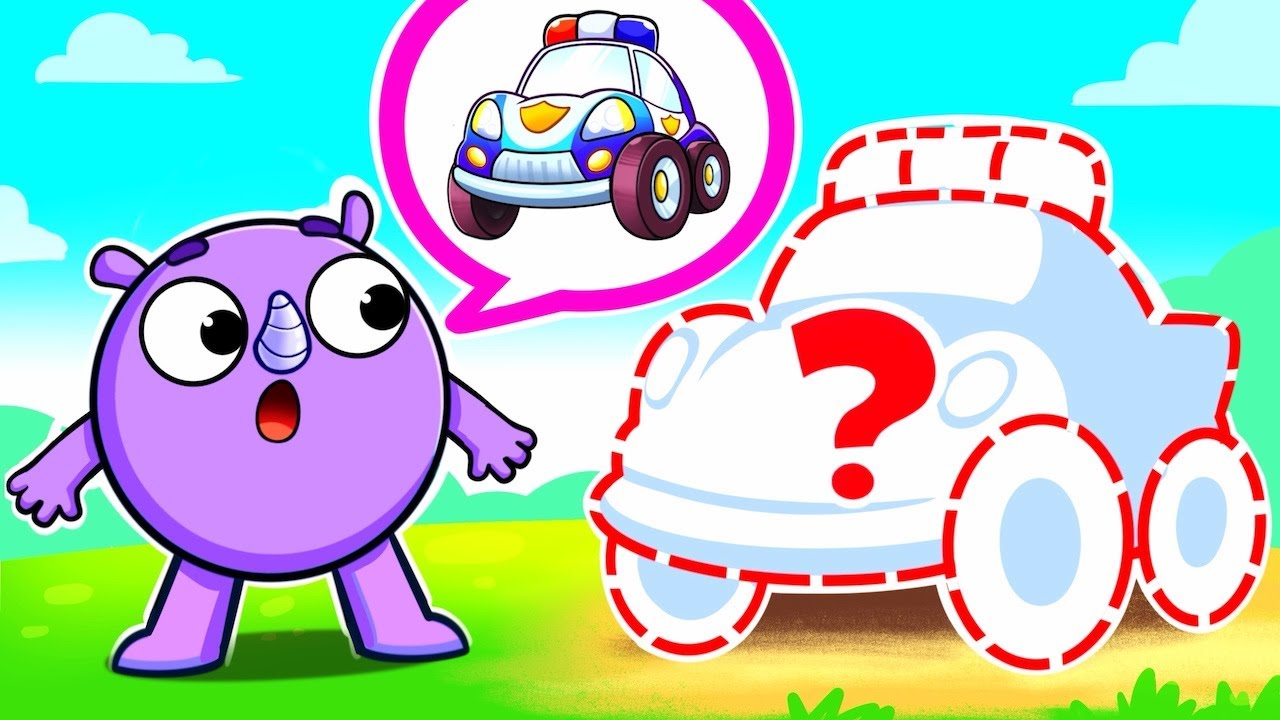 Canção Cadê Minha Viatura Policial? 😻🐨🐰🦁 Músicas Divertidas para Crianças