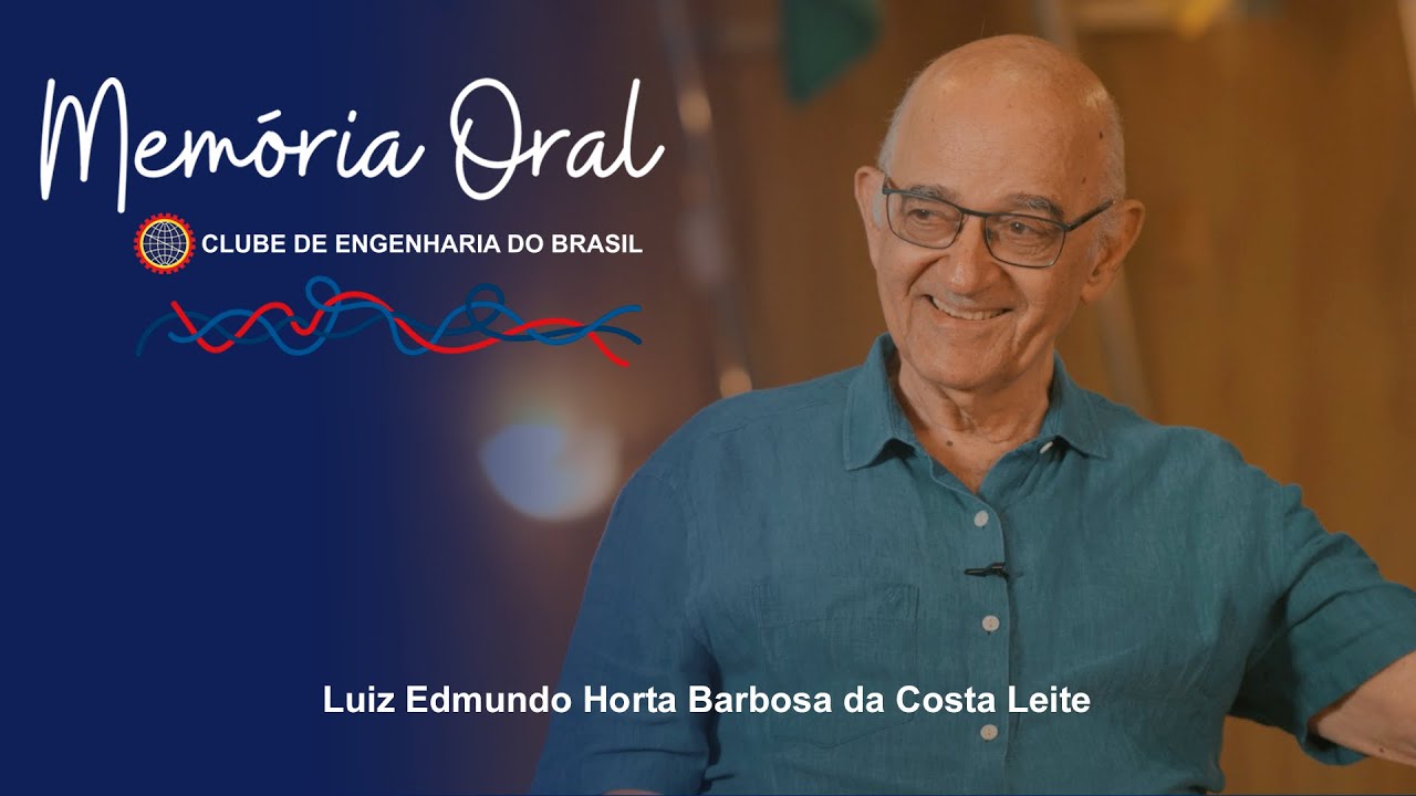 Engenheiro Luiz Edmundo participa do projeto Memória Oral