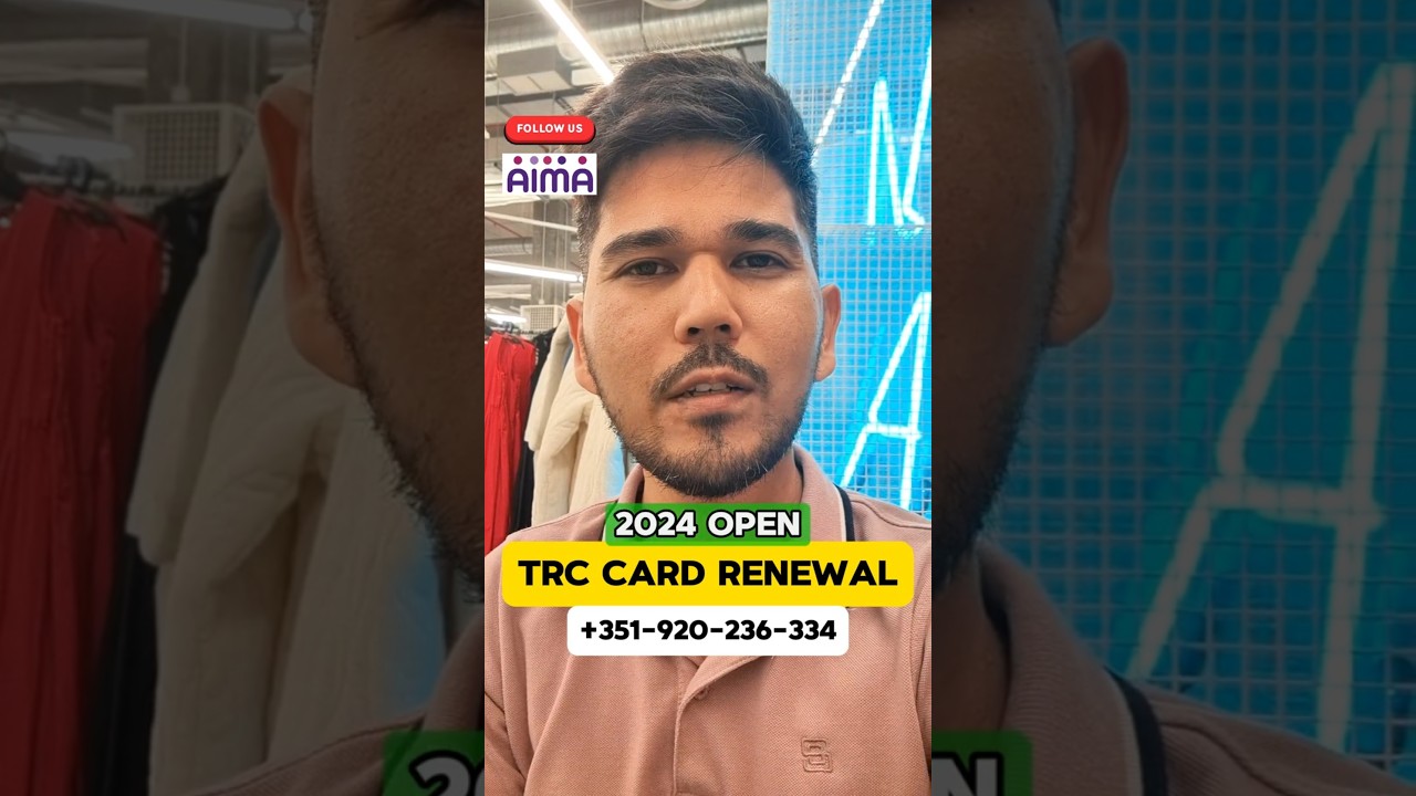 Renew Your Portugal TRC Card | 2024 Portal Open