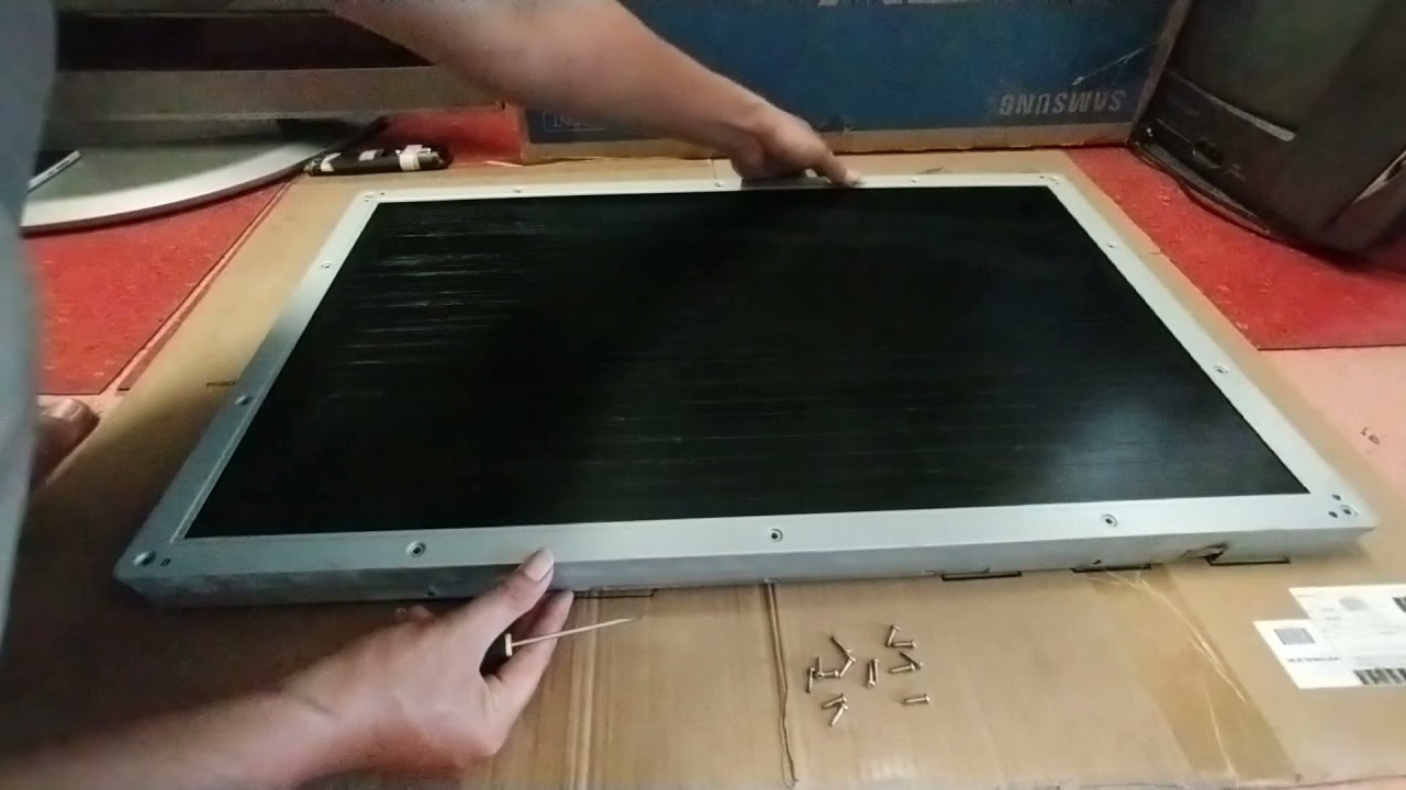 Ganti Polarizer TV LG 32LC2R Luar dalam 0 derajat dan 90 derajat