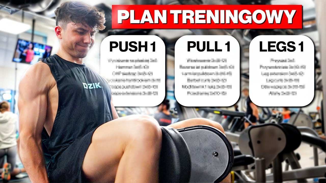 Mój Plan Treningowy SPLIT na Masę