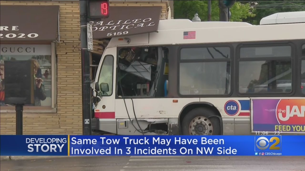 CTA Bus Crashes Into Building In Cragin