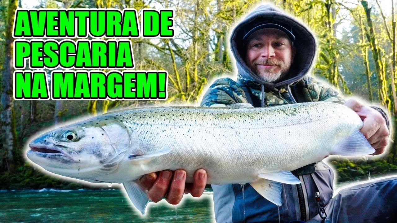 Pesca de Steelhead na Margem: Frio, Desafio e Emoção Selvagem!