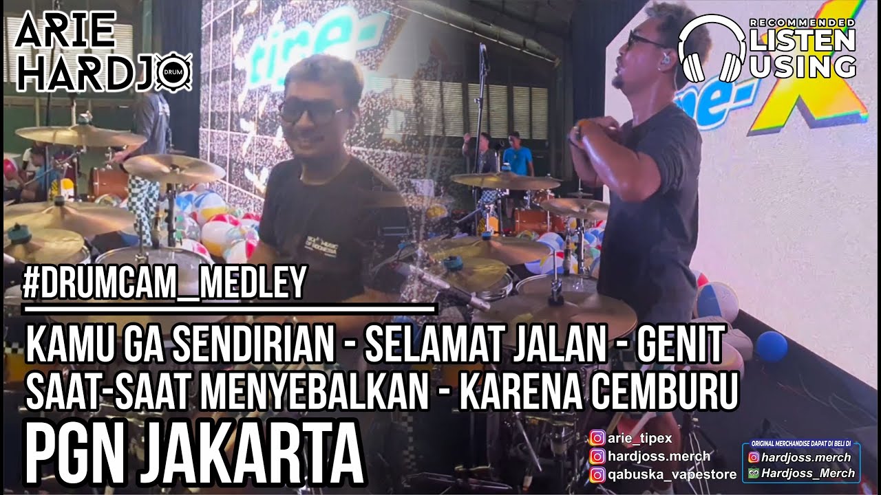 DRUMCAM MEDLEY at PGN JAKARTA