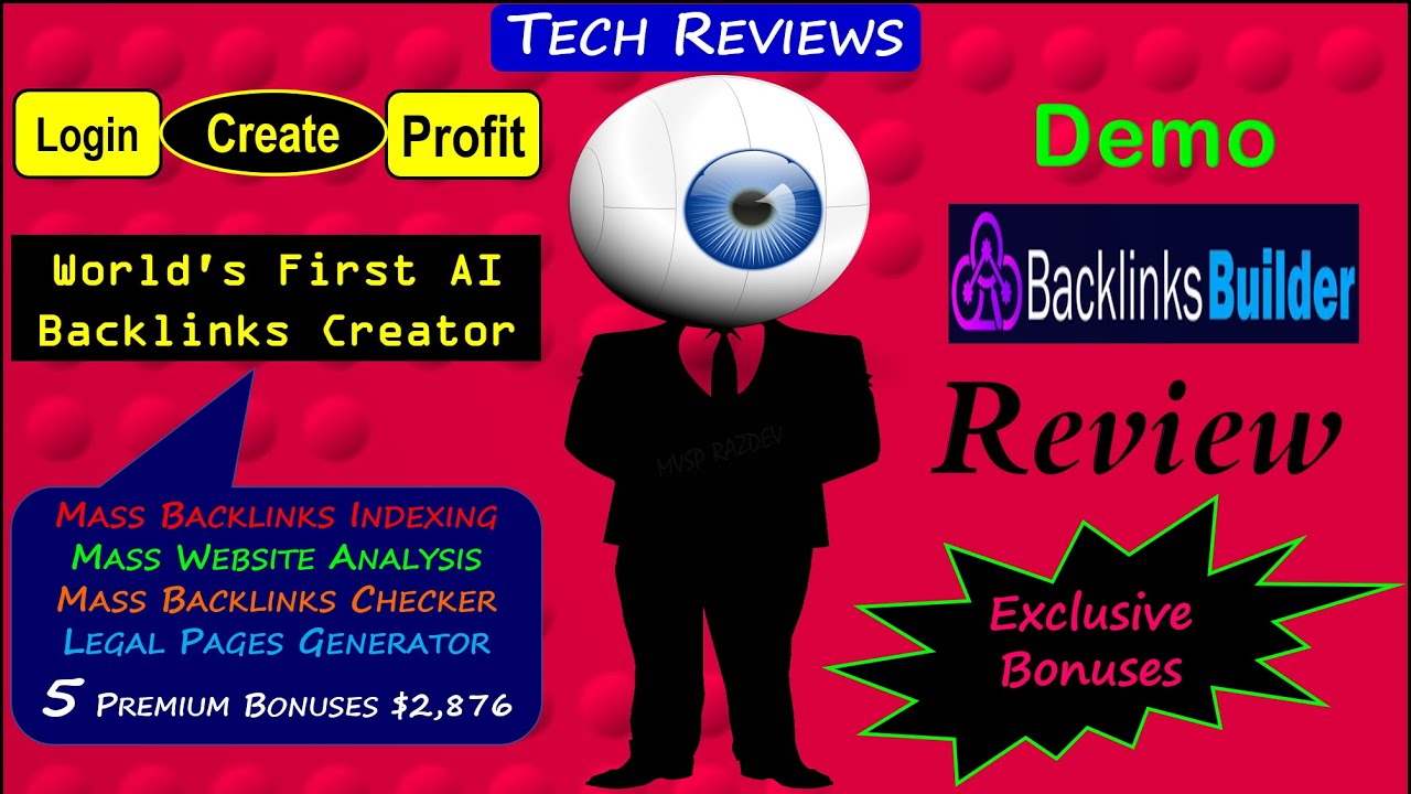 Backlinks Builder Review, Bonuses, Demo: All-In-One SEO Machine &ndash; Automated 70-In-1 SEO App