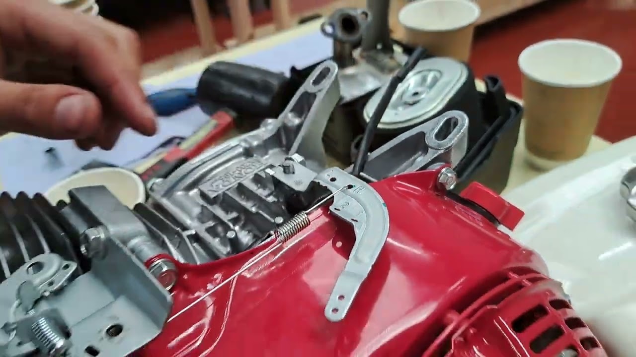 Honda GX 200 Reassembly Four Stroke Engine Maintenance Part 3