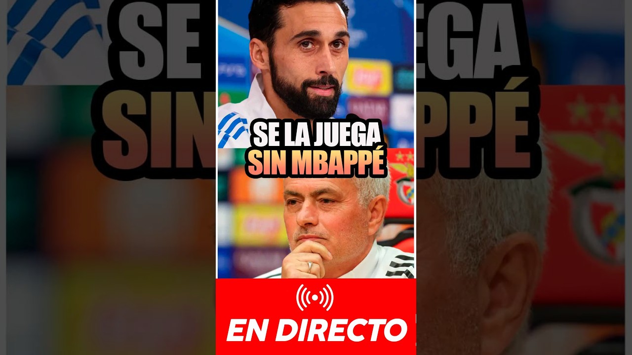 🚨🚨 EL MADRID SE JUEGA MEDIA TEMPORADA ANTE EL BENFICA SIN MBAPPÉ