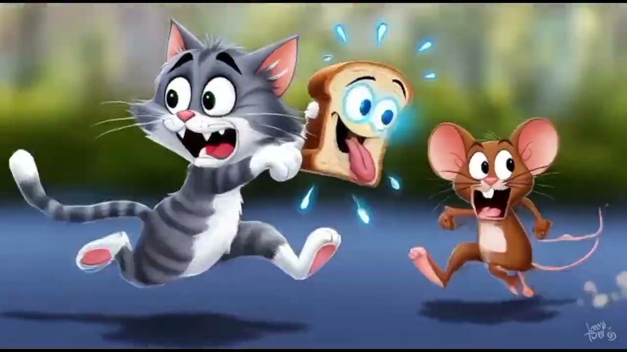 Tom and Jerry Haunted Sandwich Prank 🥪👻 | Funny Spooky Cartoon Story for Kids