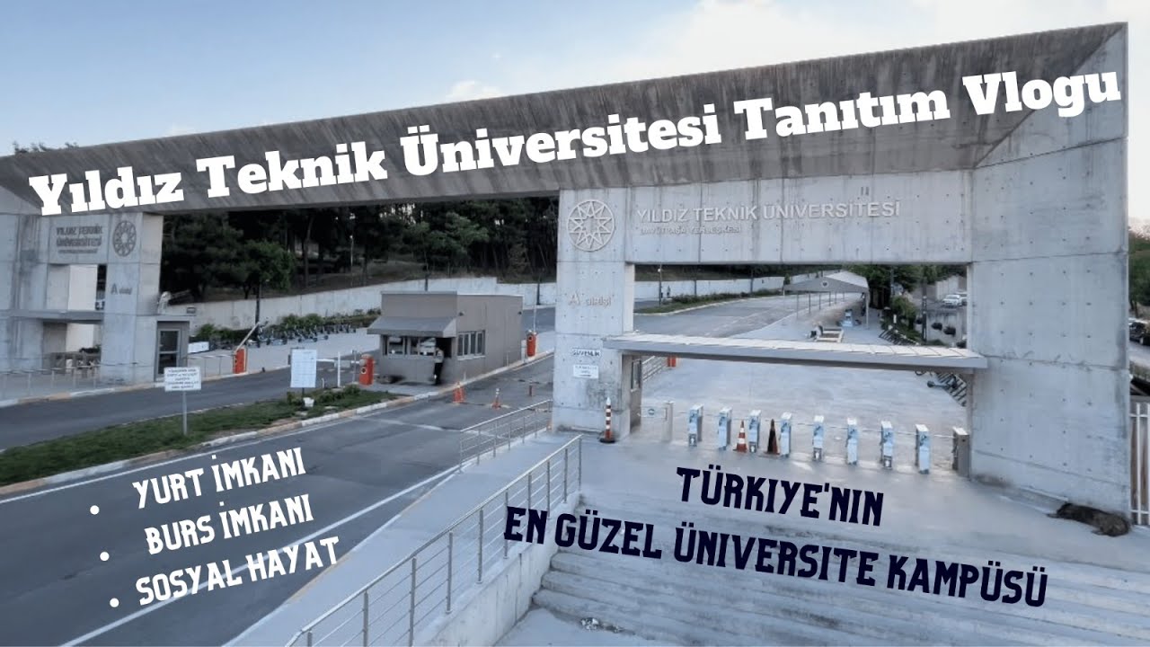Yıldız Teknik Üniversitesi Tanıtım Vlogu - Davutpaşa & Yıldız Kampüs Turu