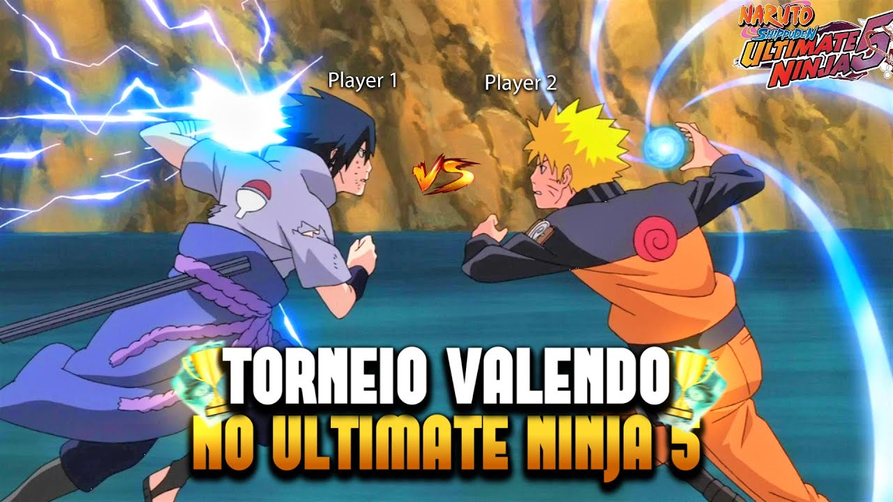 🏆🤑 TREINAMENTO PARA CAMPEONATO VALENDO 100$ NO NARUTO ULTIMATE NINJA 5 🤑🏆