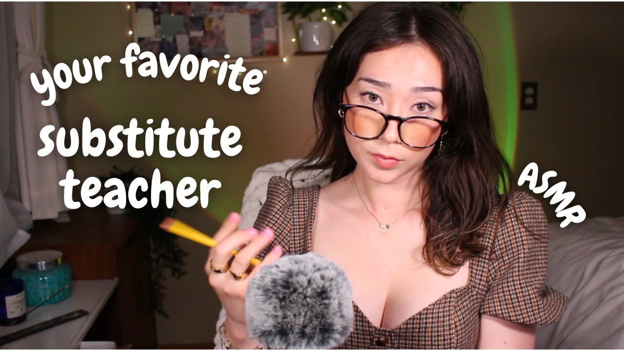 ASMR your favorite substitute teacher roleplay (personal attention, tapping, soft spoken)
