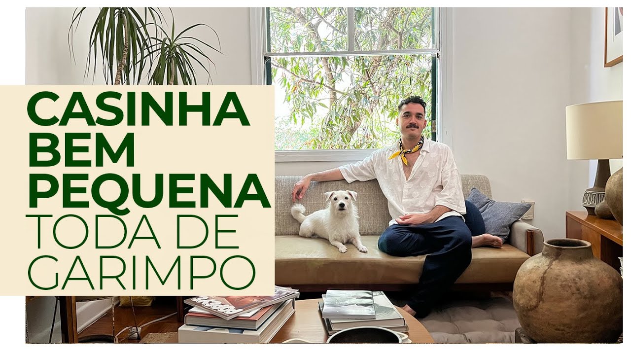 CASA BEM PEQUENA DECORADA COM TALENTO IMENSO - GARIMPOS EM DECORAÇÃO PRÁTICA, ECONÔMICA E COM ESTILO