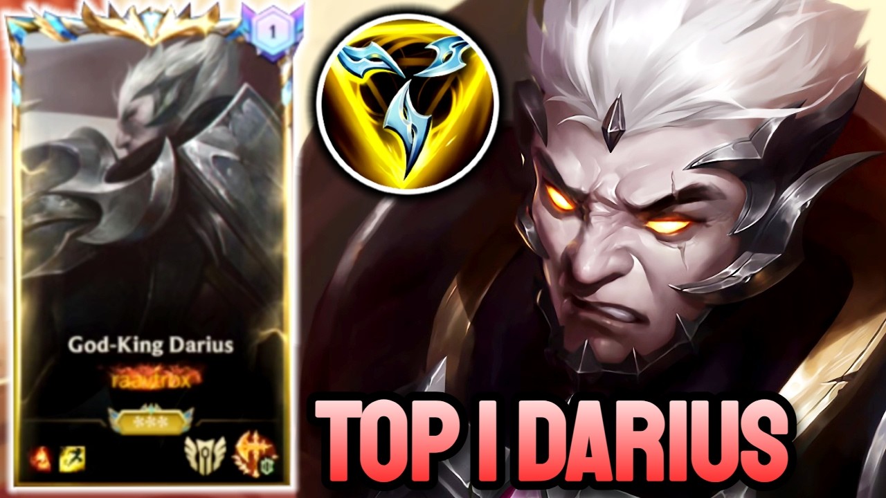 WILD RIFT DARIUS  - TOP 1 DARIUS GAMEPLAY - SOVEREIGN RANKED