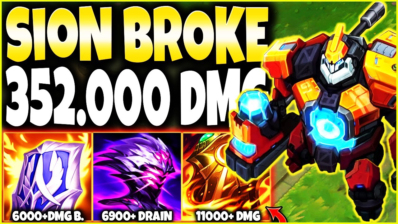 Our New Sion Season 13 Build BROKE ~ 350.000+ DMG, 650 Armor & 300 MR 🔥 LoL Top Sion s13 Gameplay