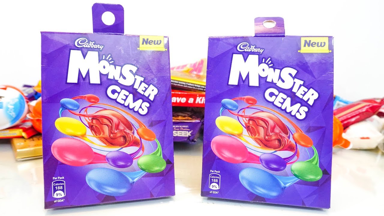 New Cadbury MONSTER GEMS