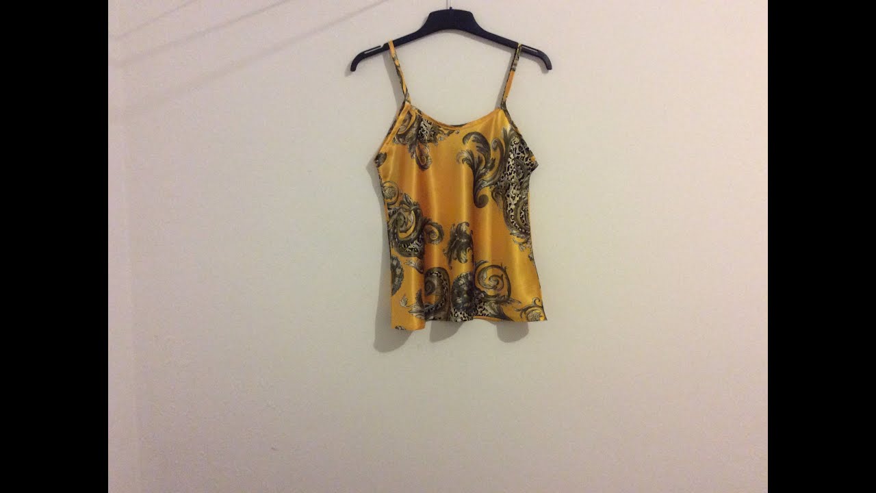 Tuto Couture Madalena. Petit haut d'été à bretelles