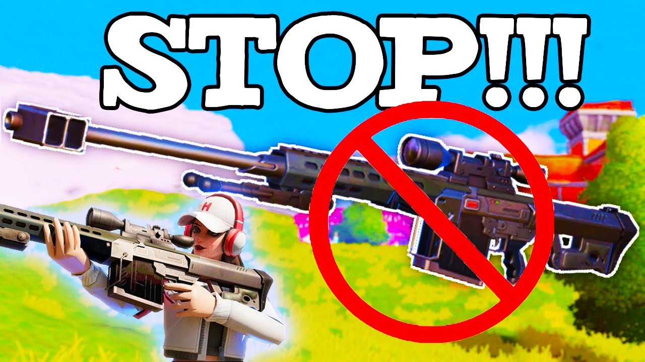 Heavy Sniper/Barret and many more, just STOP (Creative Destruction)