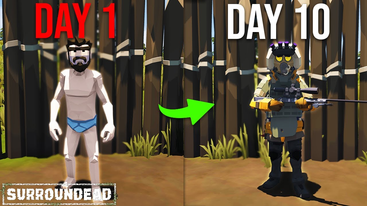 I Attempted NIGHTMARE PERMADEATH in SurrounDead... (THE SUPERCUT!)