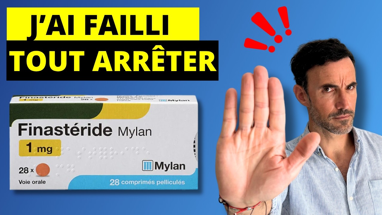 Finastéride : Pourquoi j’ai tout arrêté… et finalement recommencé!