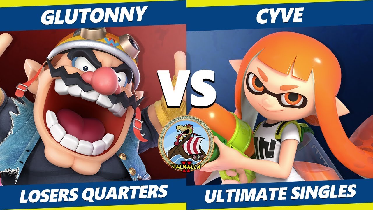 Smash Ultimate Tournament - orKsGP | Glutonny (Wario) Vs. cyve (Inkling) Valhalla II SSBU L Quarters