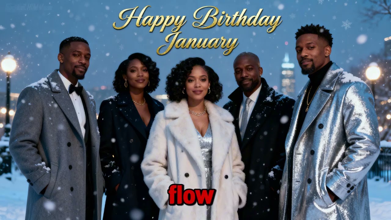JANUARY &ndash; First of the Year, Born to Lead Happy Birthday