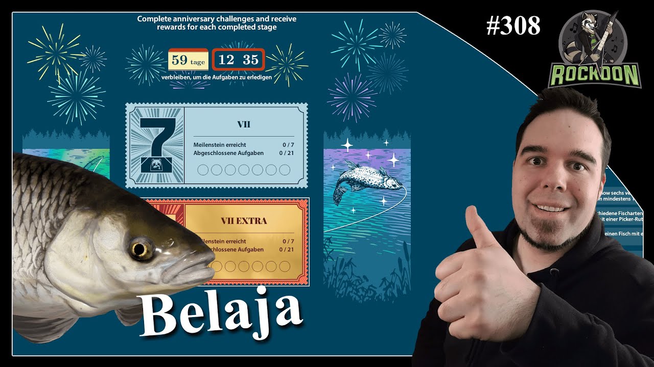 Jubiläumsaufgaben an der Belaja | Spots, Köder, Infos | Russian Fishing 4 | #koontainment