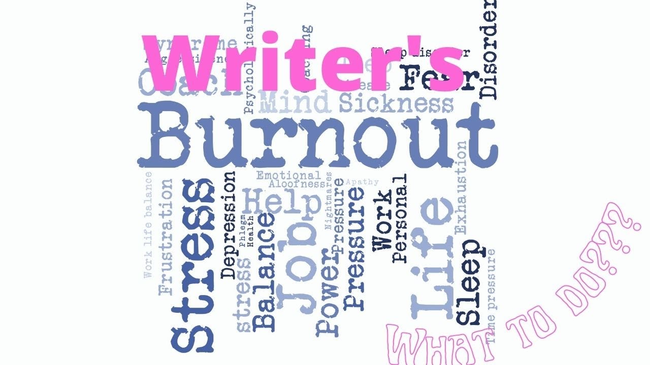 Writer Burnout, work update and what I'm doing going forward.