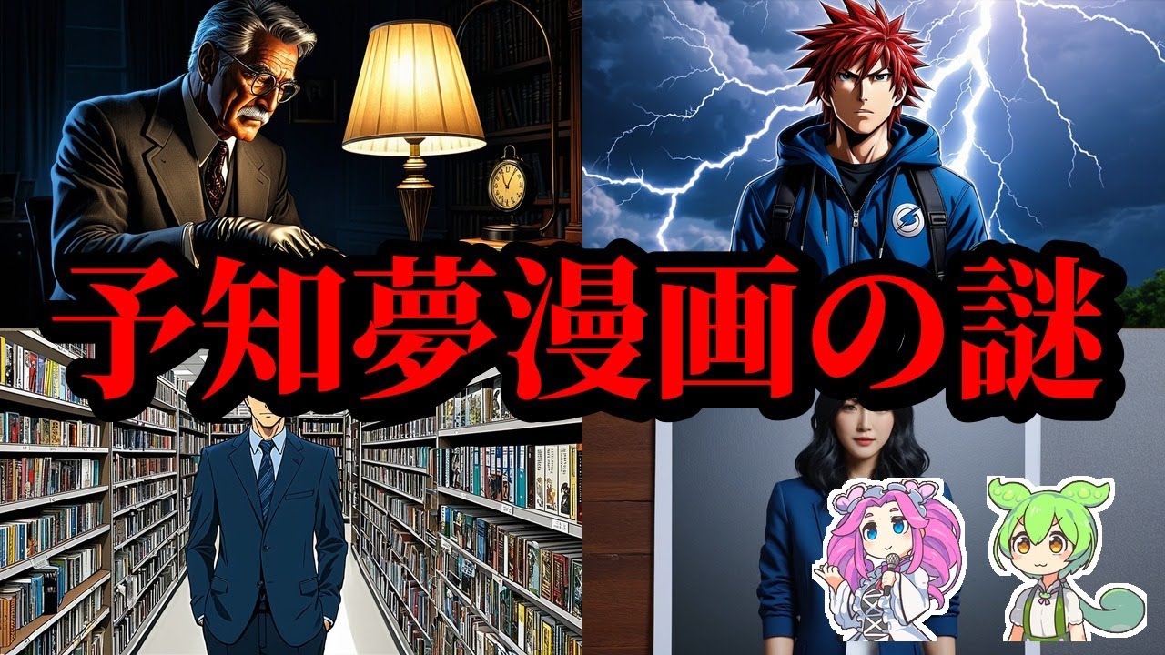 【衝撃】予知夢漫画は本物か偽物か！世界騒然の正体と真相【ずんだもん＆ゆっくり解説】