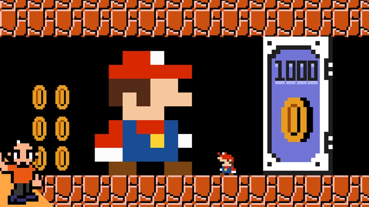 M2fine:Tiny Mario and the Coin Doors Maze