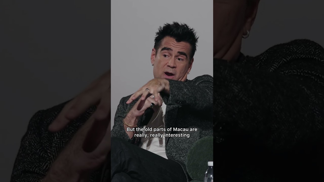 #ColinFarrell on filming in Macaju