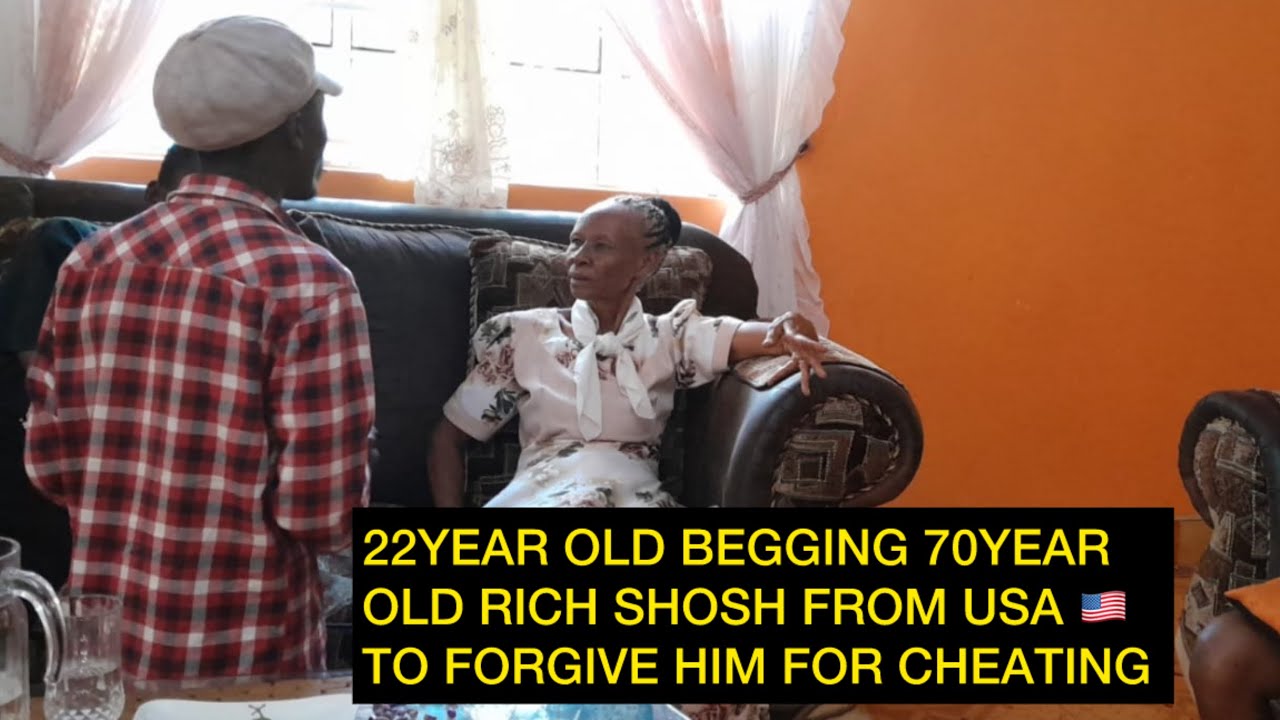 SHOCKING! 😳😭😱22YEAR OLD GEN Z BEGGING 70YEAR OLD RICH SHOSH FROM 🇺🇸 USA TO FORGIVE HER FOR CHEATING