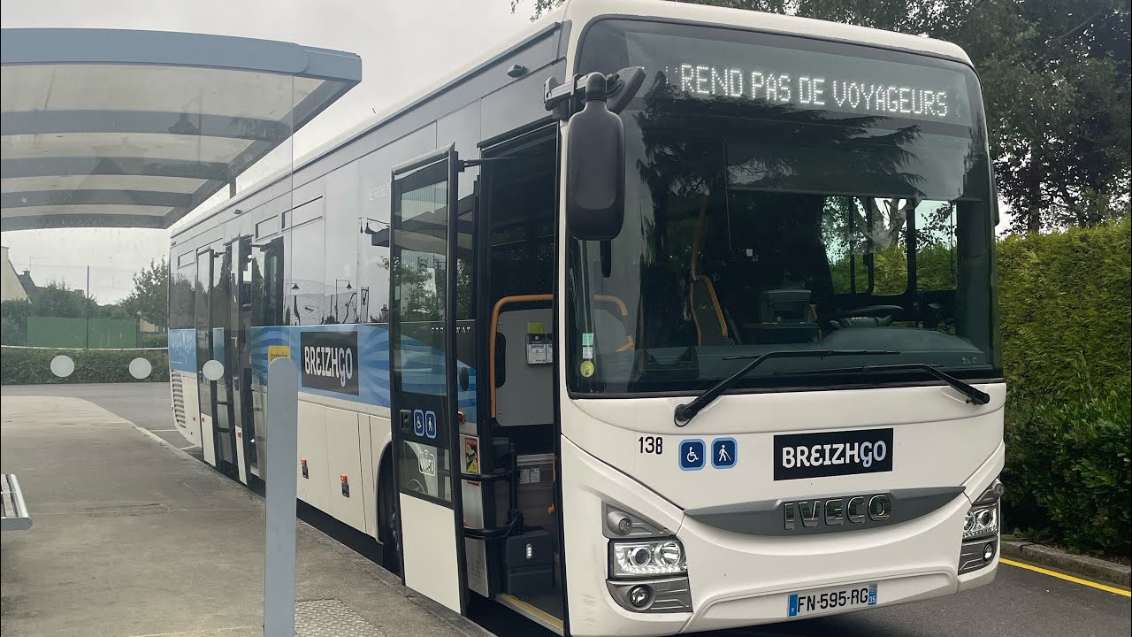 Retour dépôt avec un Iveco Crossway