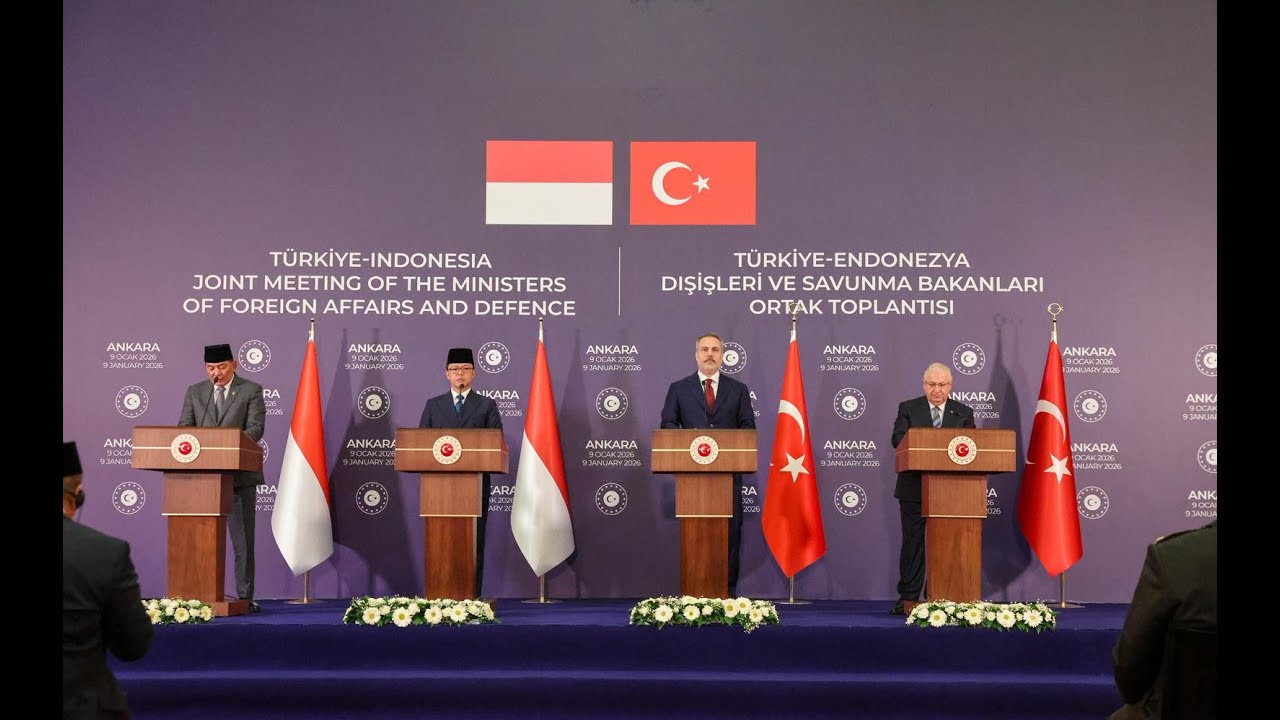 Bakanımız ve Milli Savunma Bakanımızın Endonezyalı Mevkidaşları ile Açıklamaları