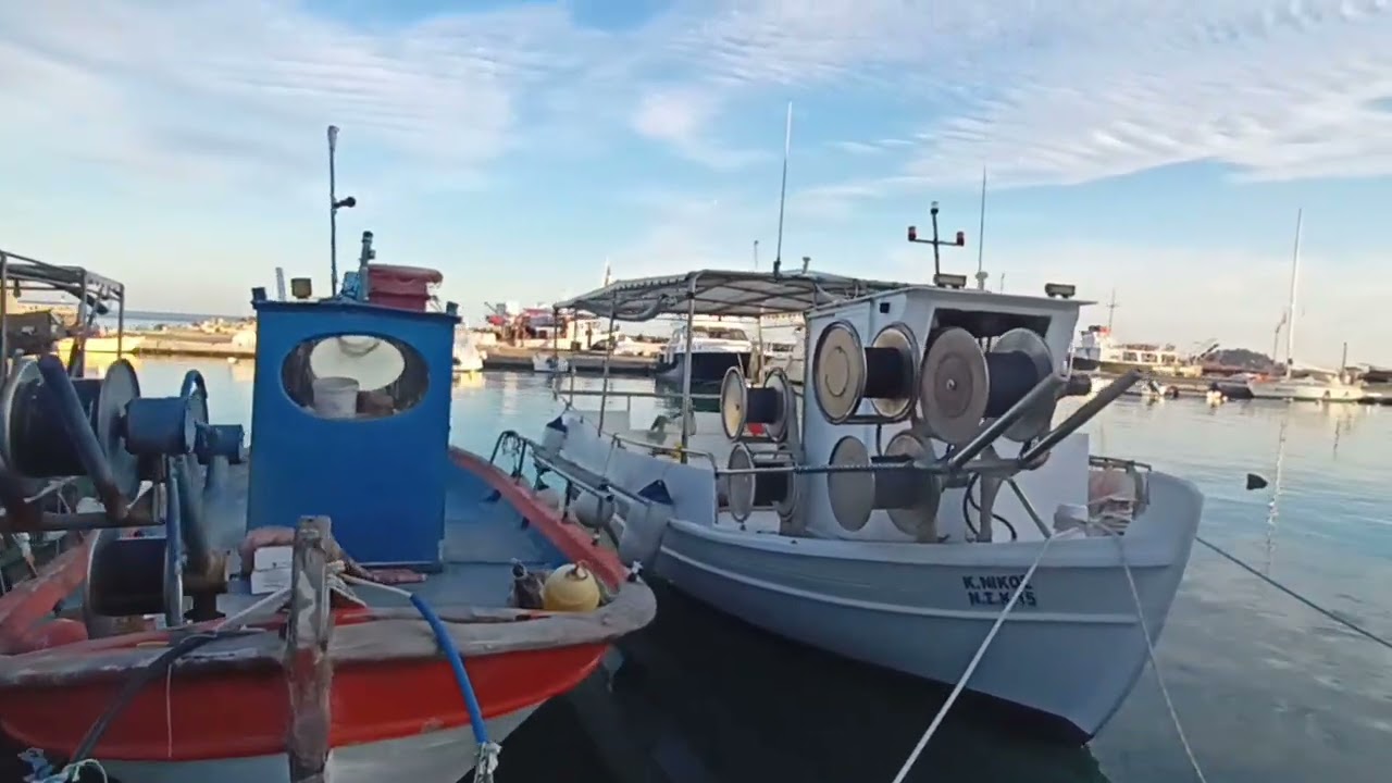 By the Small Harbor/Paralia Katerini Greece