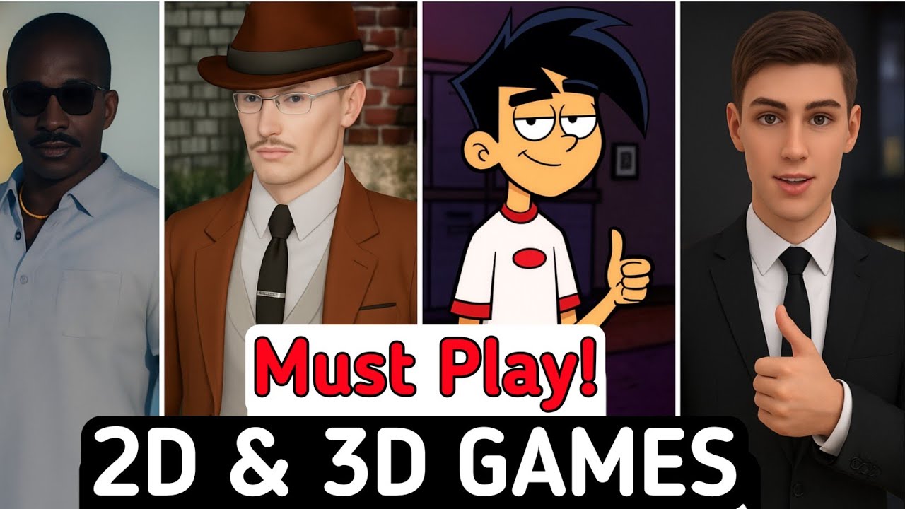 Top 5 Open World & Visual Novel Games of 2025 🔥 | Android + PC (2D/3D)