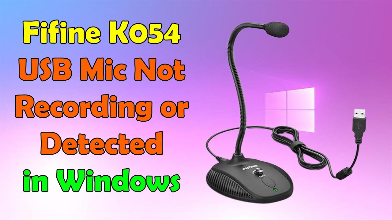 Fifine Ampligame K054 Not Working or Not Recognized? Here's How to Fix It!