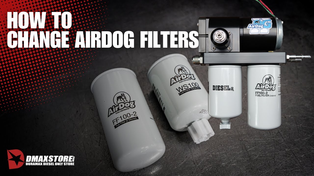 Как заменить фильтры дизельного топлива насоса AirDog | DmaxStore