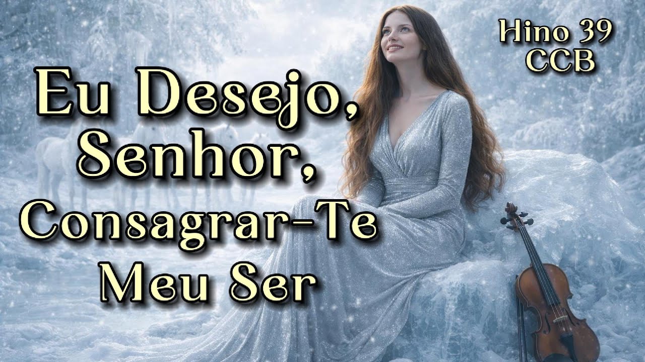 O hino que revela o anseio da alma por Deus | Eu Desejo, Senhor (Hino 39 CCB)