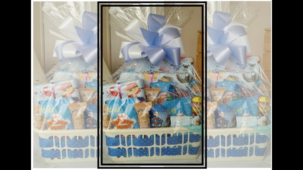 Building a gift basket for a 4 year old/ASMR?