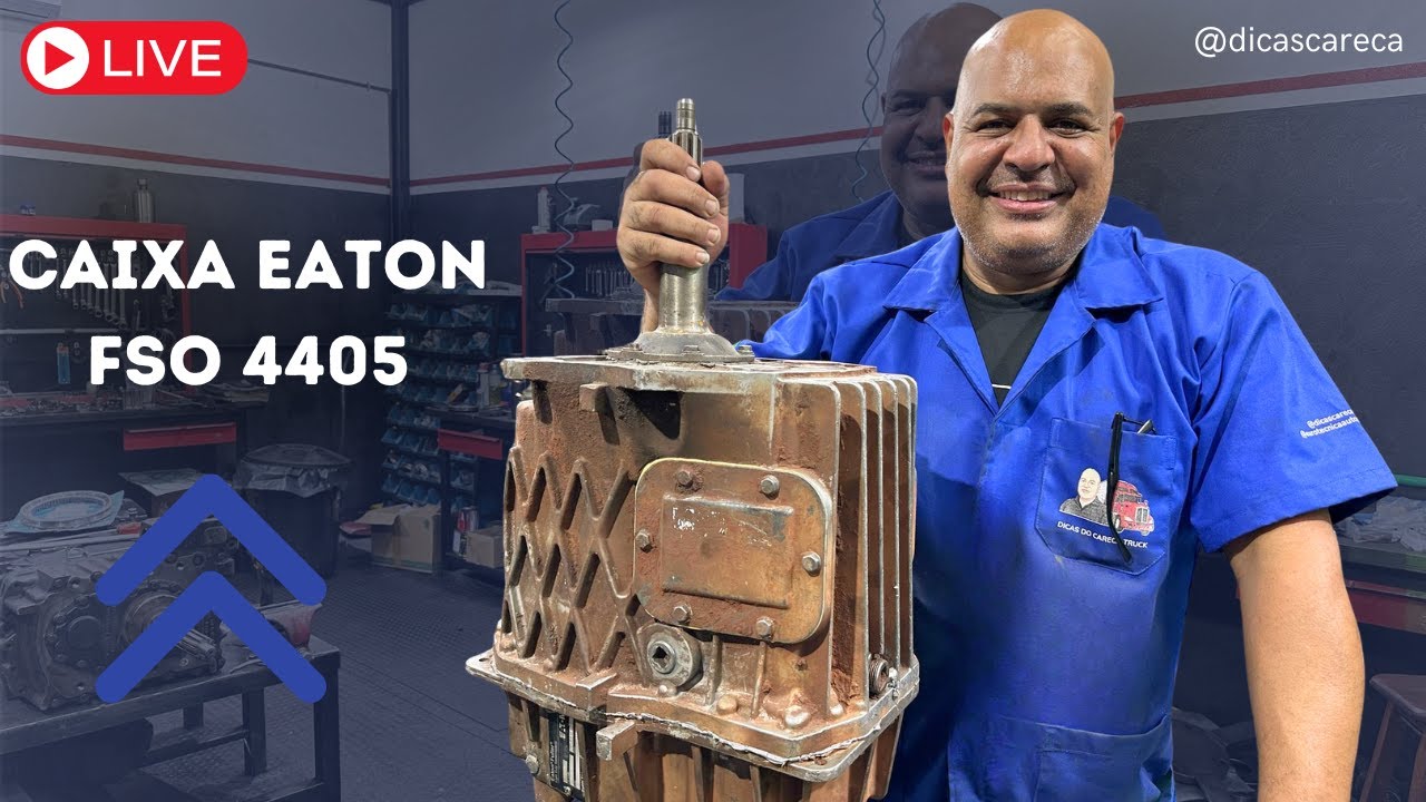 MONTAGEM CAIXA CÂMBIO EATON FSO4405⚙️⚙️