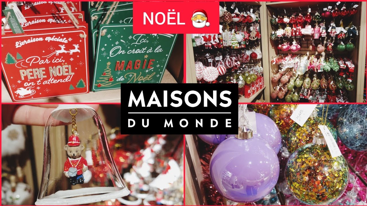 ❤️🎅🏻MAISONS DU MONDE NOËL 2023 ✨