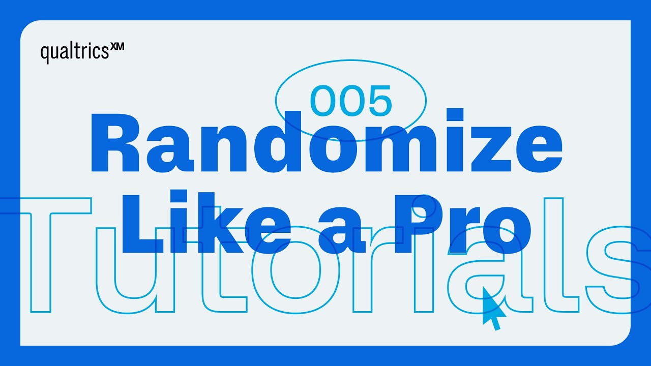 Randomizing Questions and Blocks
