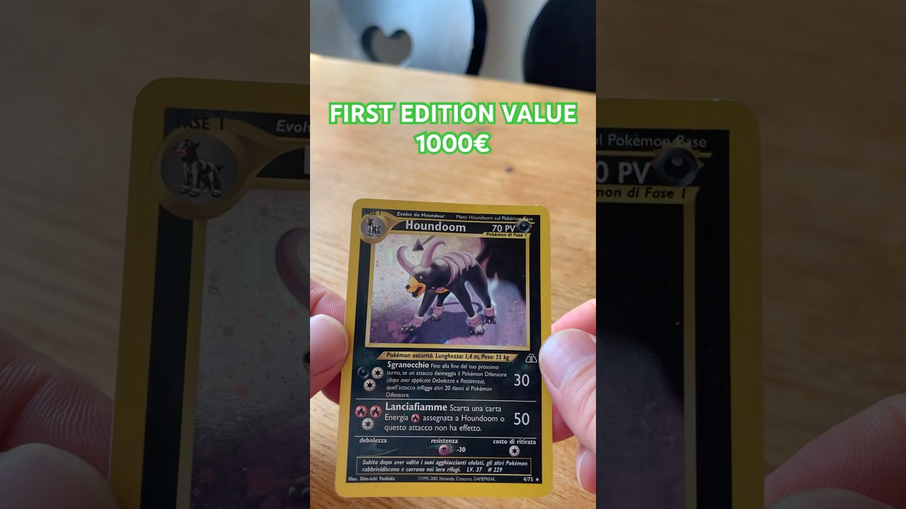 POKEMON CARD FIRST EDITION HOW MUCH? 