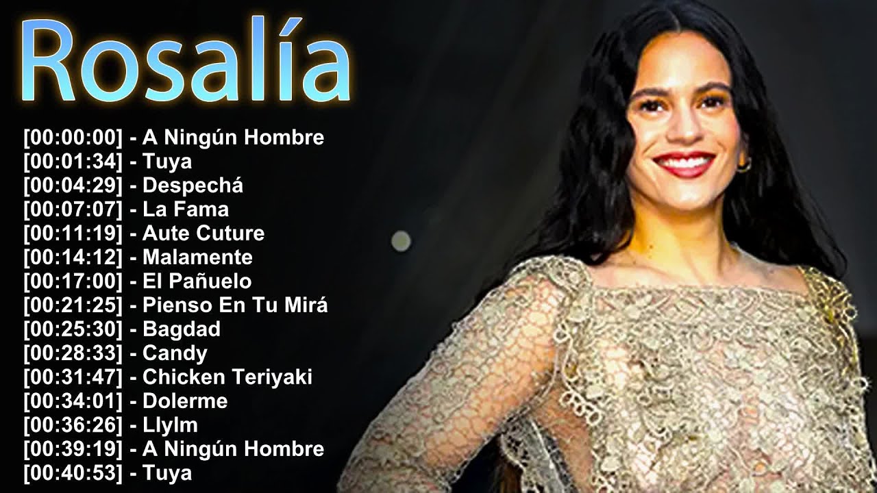 Rosalía 🎤 Arte Sonoro 2025 💿 Baladas Flamencas y Beats Contemporáneos