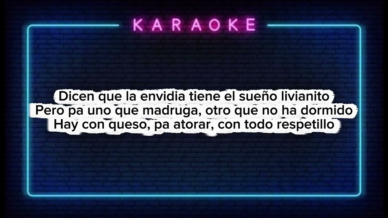 Con Todo Respetillo (Karaoke Original Con Coros) Joss Favela y Luis R.