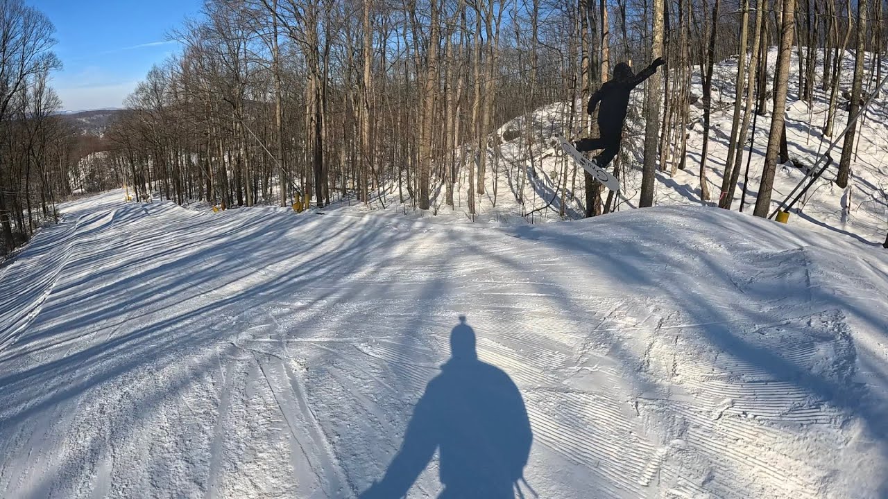 Mt Creek Snowboard clips at South