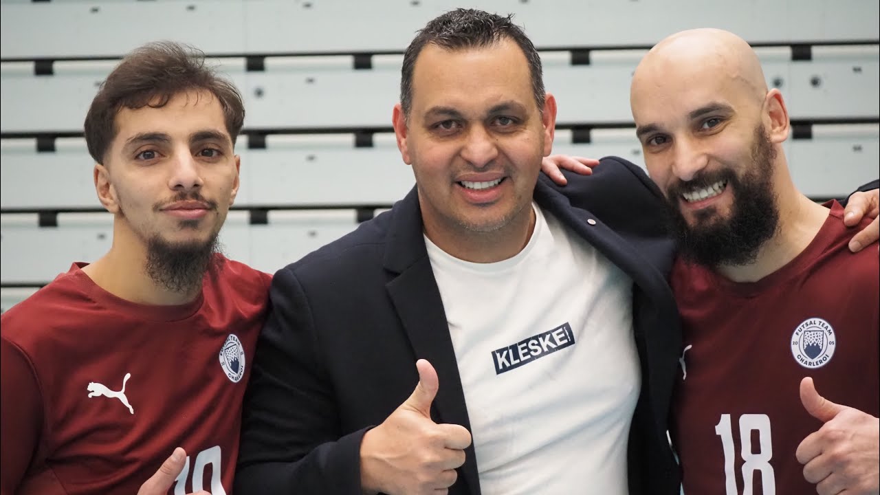 Real Elmos Herentals & Futsal Team Charleroi 1st helft #ftcharleroi #realelmosherentals 