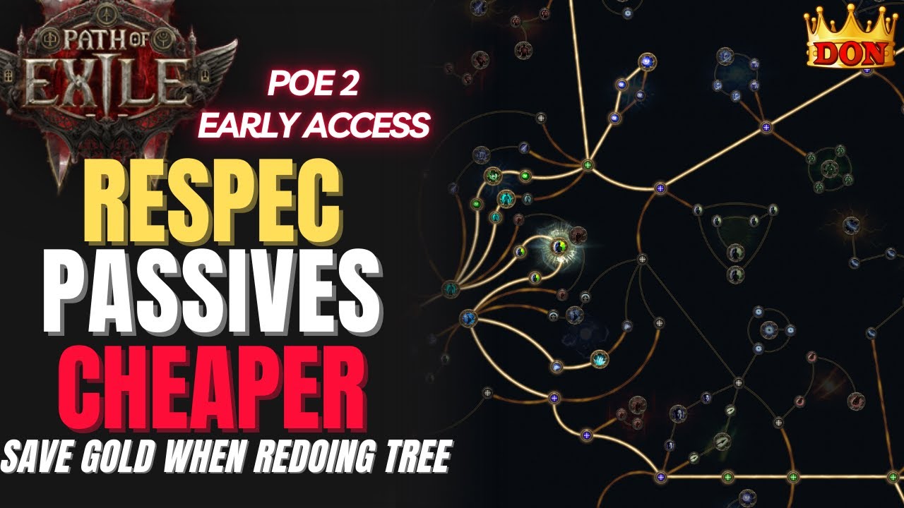 Use This Trick To Save Gold When Respecing in Path of Exile 2 POE2