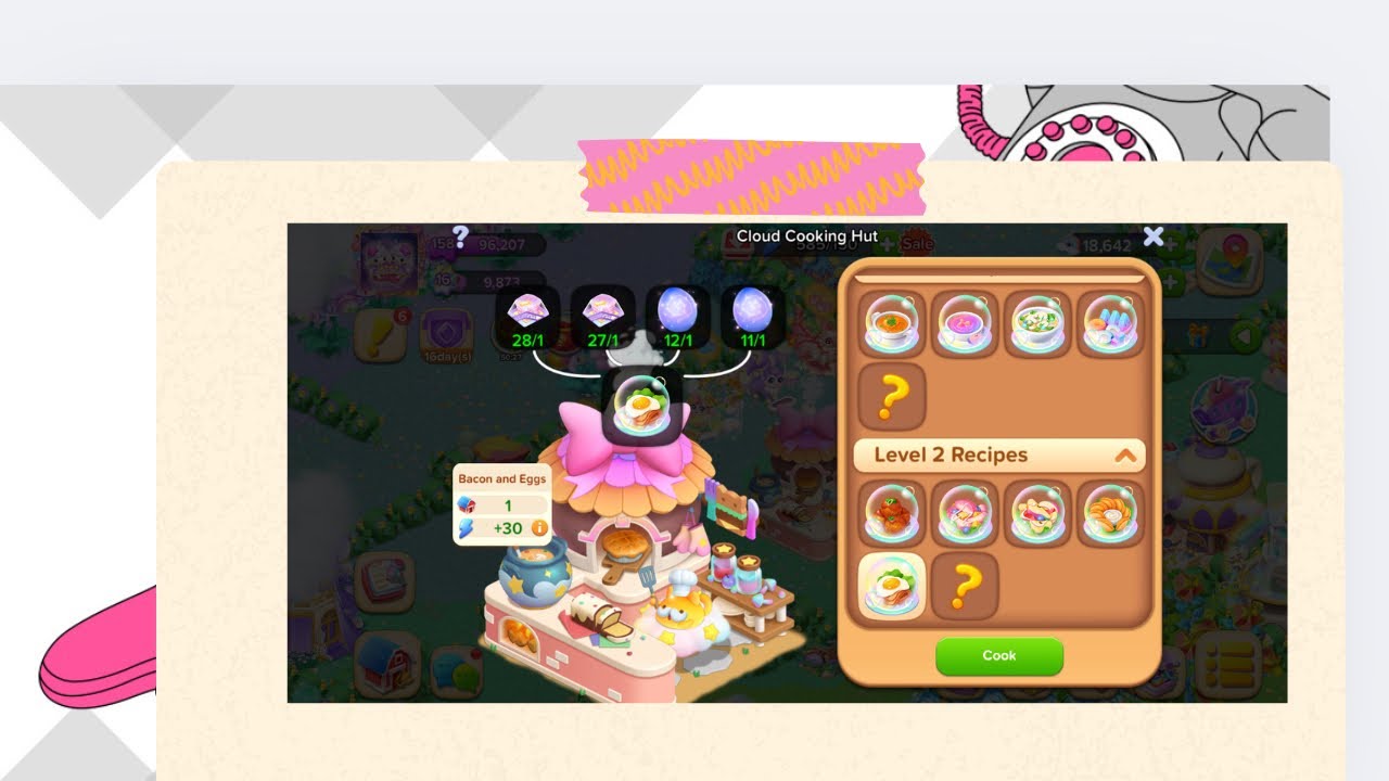 Cloud cooking hut | Family Farm Seaside | New version 9.4