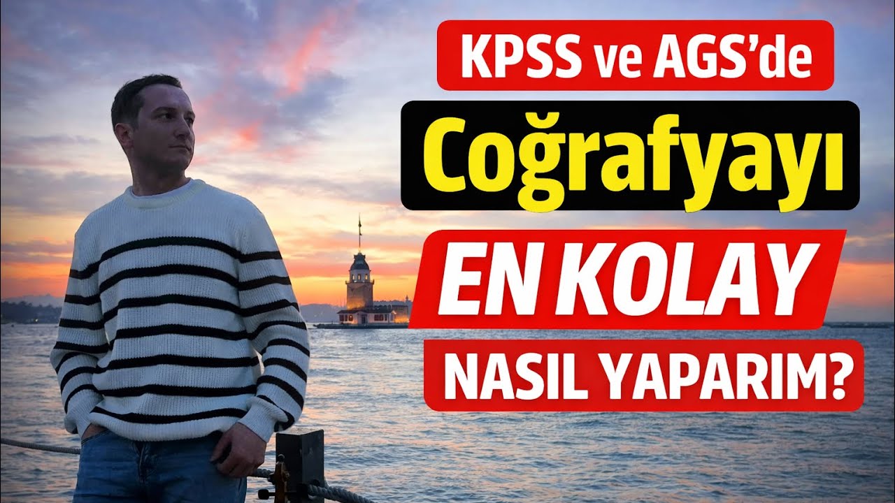 KPSS ve AGS’de Coğrafyayı En Kolay Nasıl Yaparım ? #kpss #coğrafya 